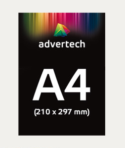 Reklaamplakat A4 Formaat (210×297)