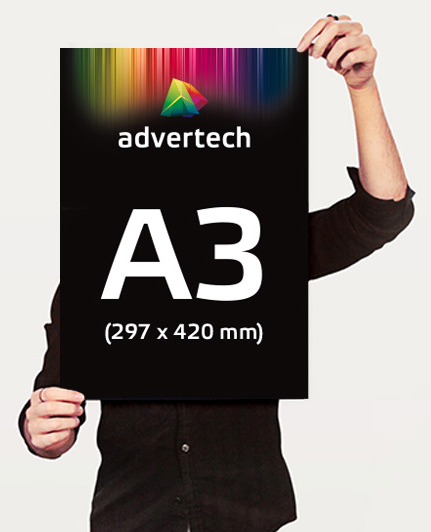 Reklaamplakat А3 Formaat (297×420)